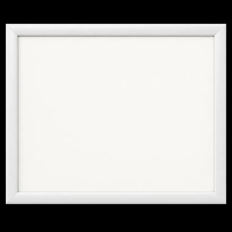 walther design Bilderrahmen weiss 50 x 60 cm Trendstyle Kunststoffrahmen KP060W – generische, markenfreie KI-Produktillustration