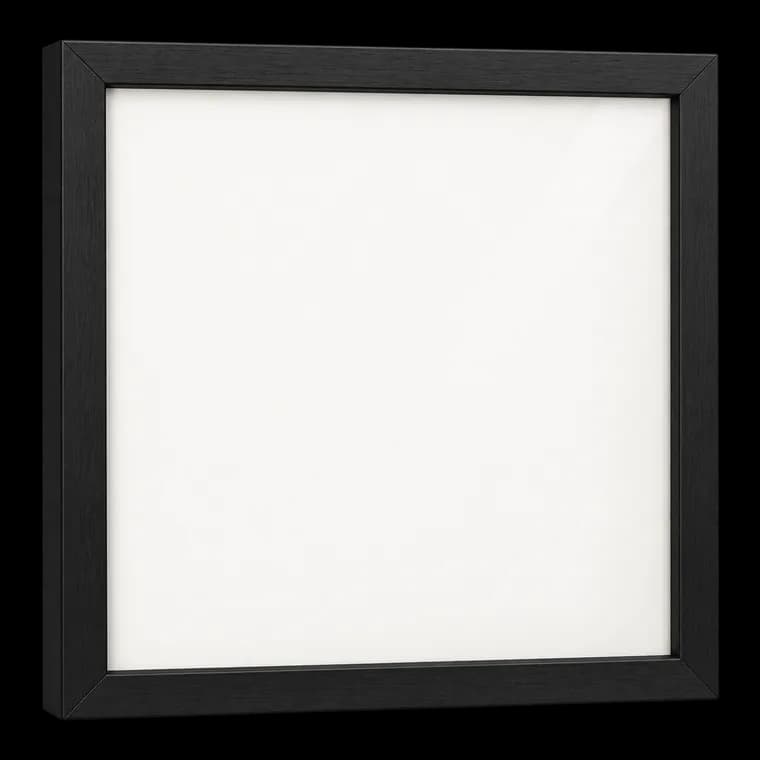 nielsen Holz Bilderrahmen Vinyl Wood, 31,4 x 31,6 cm, Schwarz – generische, markenfreie KI-Produktillustration