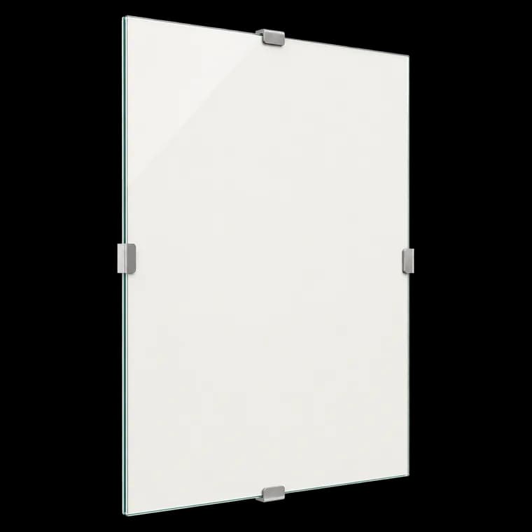 Rahmenloser Bilderrahmen 70x100 cm Fotorahmen Cliprahmen – generische, markenfreie KI-Produktillustration