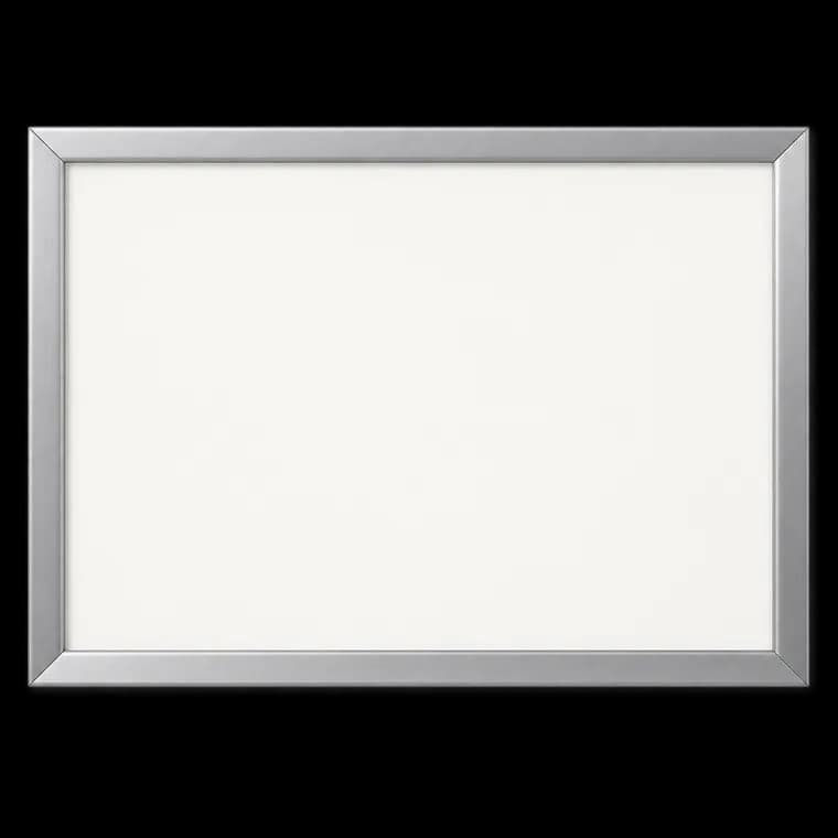 Bilderrahmen Kunststoff Lifestyle Foto Rahmen Collage Wanddeko Poster Photo Style: Farbe: Silber | Format: 50x70 – generische, markenfreie KI-Produktillustration