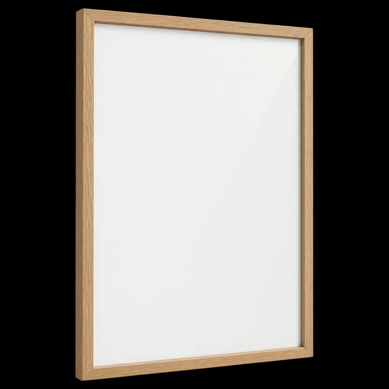 ATOBART A3 Zertifikat Bilderrahmen, Eiche Holz, 29.7x42 cm, Set von 1 – generische, markenfreie KI-Produktillustration