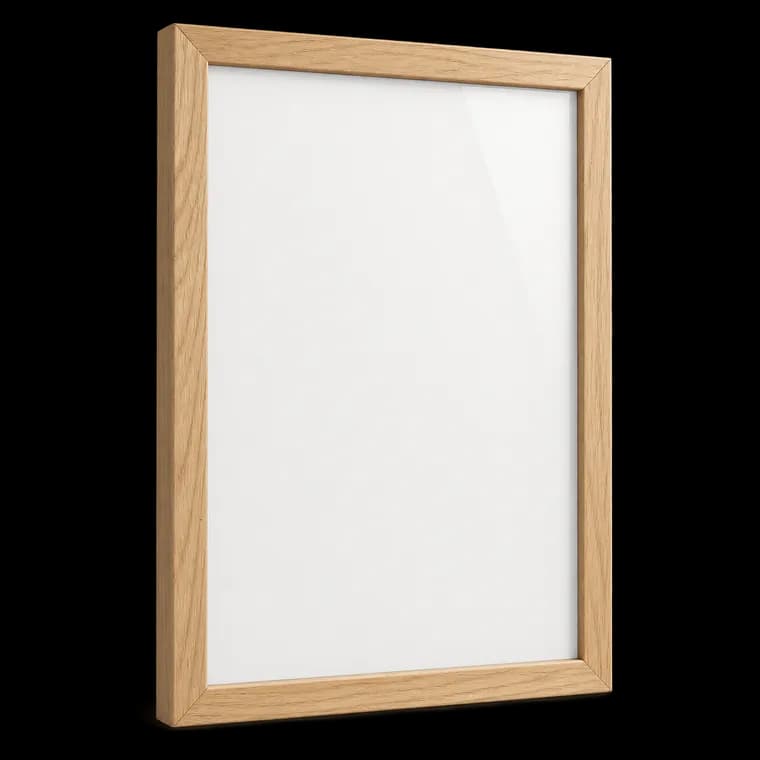 HOUSE DAY Bilderrahmen A3, MDF Holz Bilderrahmen 29.7x42cm Holzrahmen Natur – generische, markenfreie KI-Produktillustration