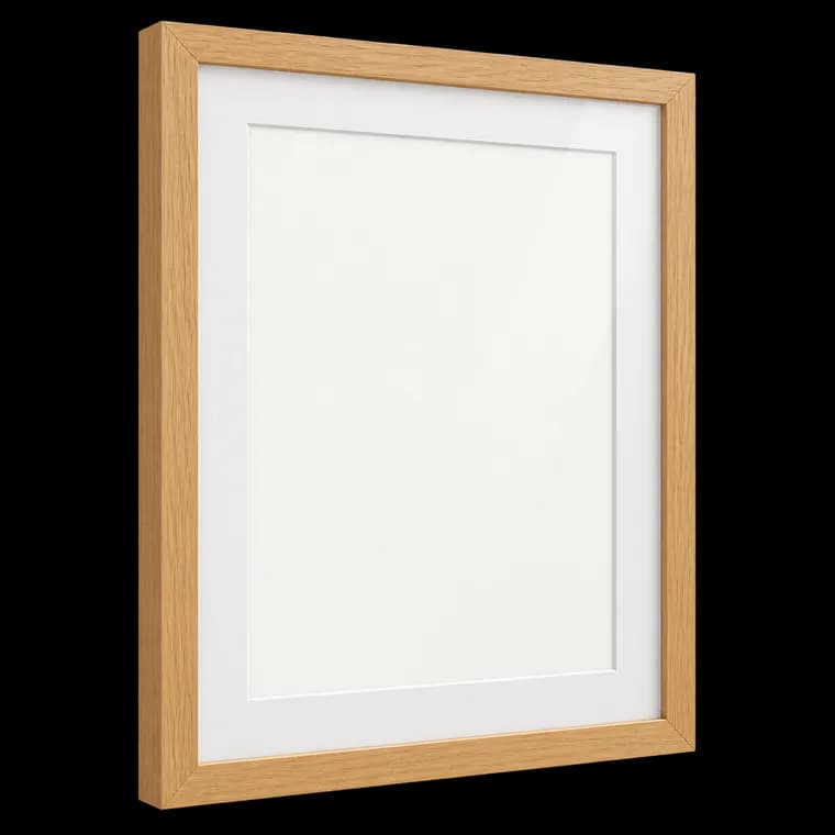 Bilderrahmen 30x40 Holz Mit Passepartout Foto Rahmen – generische, markenfreie KI-Produktillustration