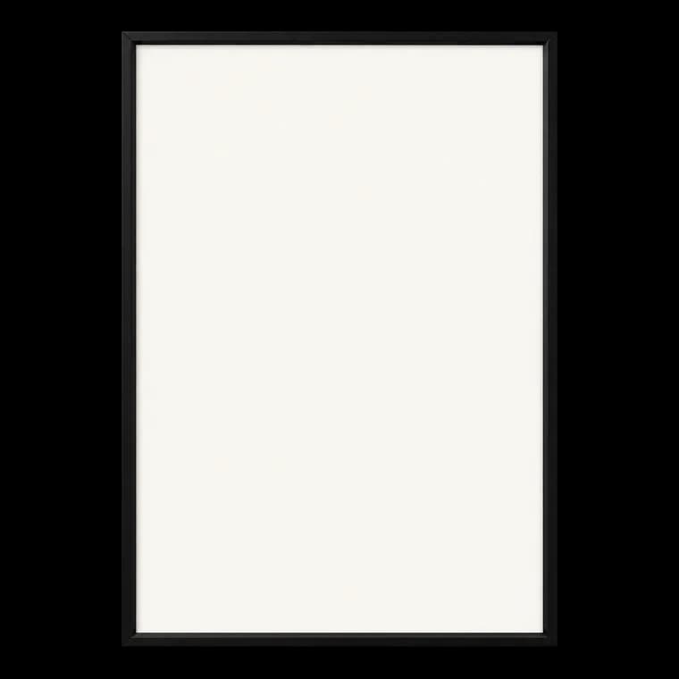 EYMPEU Bilderrahmen 50x75 cm, 1 Stück, Posterrahmen für die Wand, geeignet für Büros und Wohnungen, Schwarz – generische KI-Produktillustration