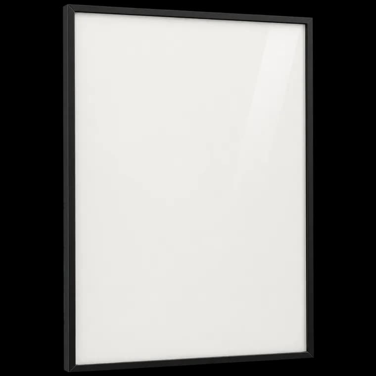 Giftgarden Schwarz Bilderrahmen 70x100 cm - Aluminium Rahmen – generische KI-Produktillustration