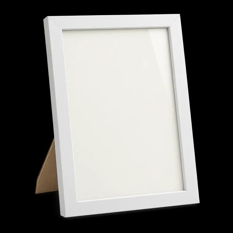 Feihorrm Bilderrahmen 13x18, Bilderrahmen Weiß mit HD Gehärtetem Glas – generische, markenfreie KI-Produktillustration