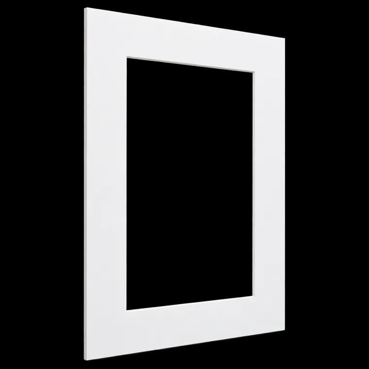 nielsen Conservation Passepartout Karton 1,5 mm | Außenformat 50x70 cm für Bildformat 40x60 cm | Reinweiß (hellweiß) | glatte Oberfläche – generische KI-Produktillustration